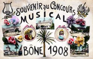 Bone - Souvenir Concours Musical - 1908